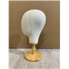 Image 3 : Retro Cork Canvas Wig Mannequin Head