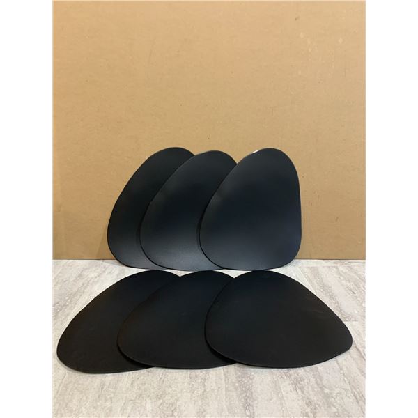 Lot of 6 Leather Place Mats