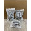 Image 1 : 3 Packs - 50 Plus - Ceiling Hooks - Track Gliders - Curtain Hangers