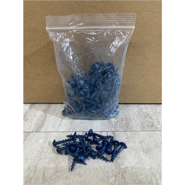 Pack of Blue Pocket Hole Screws