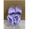 Image 1 : Youth Sandals - Size 21 - Purple