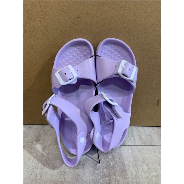 Youth Sandals - Size 21 - Purple