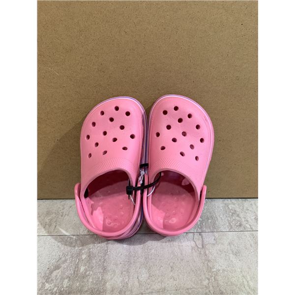 Toddler Croc Style Sandals - Pink - Size 25