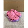Image 2 : Toddler Croc Style Sandals - Pink - Size 21