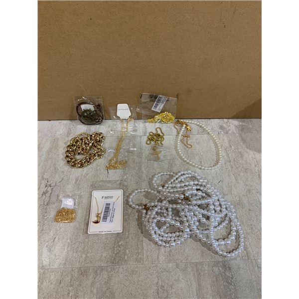Lot of 9 Assorted Brand New Necklaces