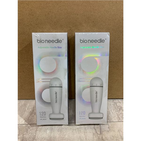 Lot of 2 Bio Needle Dermal Roller - Derma Stamp