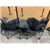 Image 8 : Double Seat Camping Chair w/ Cup Holders