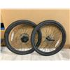 Image 1 : Lot of 2 Bicycle Tires & Rims