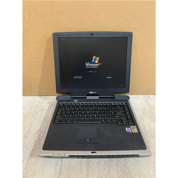 Early 2000's Toshiba Satellite Laptop - Win XP