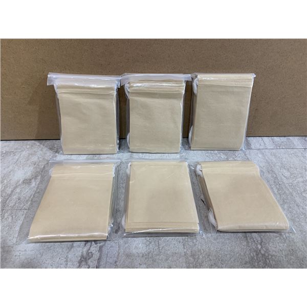 Lot of 300 pcs Tea Filter Bags - Empty