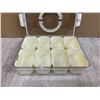 Image 4 : 8 Compartment Divided Serving Tray w/ Lid