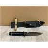 Image 1 : Vintge Rambo Style Survival Knife - Missing Top Cap