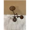 Image 4 : Vintage Abstract Iron Sculpture Candle Holder