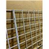 Image 3 : 2 x Metal Storefront Gridwalls - 24 1/4in x 6ft 1/4