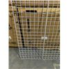 Image 4 : 2 x Metal Storefront Gridwalls - 24 1/4in x 6ft 1/4