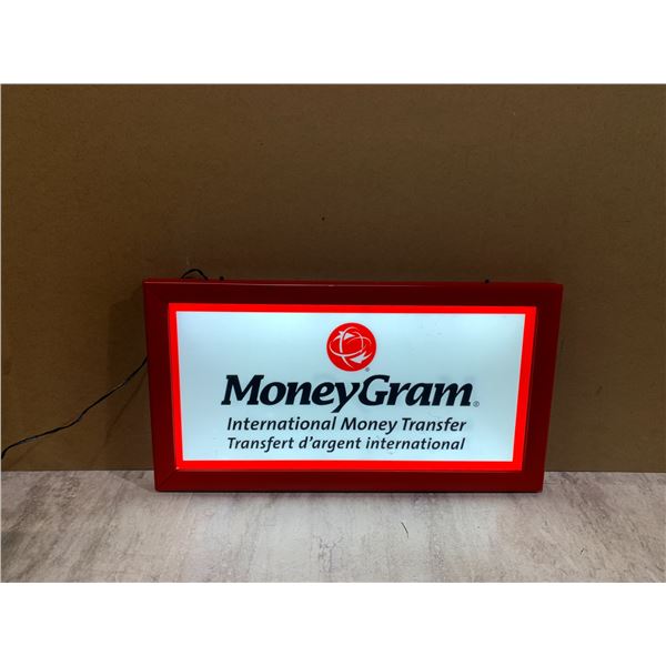 Moneygram Storefront Sign - Lights Up