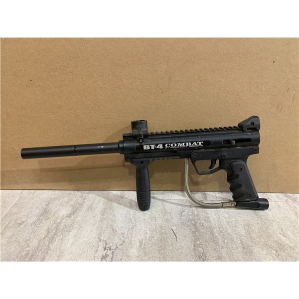 BT-4 Combat Paintball Marker Gun w/ Foregip & Hose Attachment