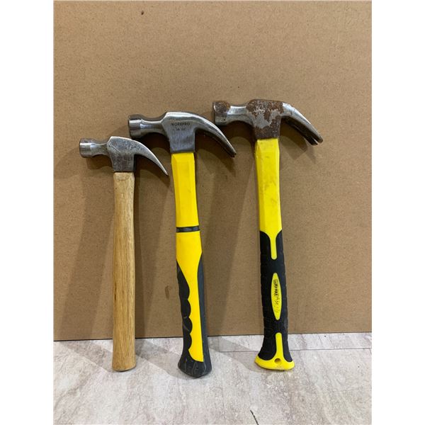 Lot of 3 Hammers