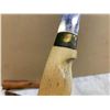 Image 5 : J. Marttiini Finland Hand Ground Stainless Fillet Knife w/ Leather Sheath