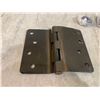 Image 6 : Brushed Bronze Finish Metal Hinges - 45 Total