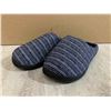 Image 3 : Sparkly Navy Blue / Silver Memory Foam Slippers