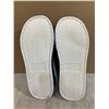 Image 3 : Women's Microsuede Black & White Slippers