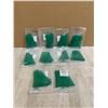 Image 1 : 1000 PCS Small Green Zip Ties - 4in x 0.1in