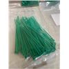 Image 2 : 1000 PCS Small Green Zip Ties - 4in x 0.1in