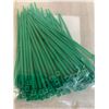 Image 4 : 1000 PCS Small Green Zip Ties - 4in x 0.1in