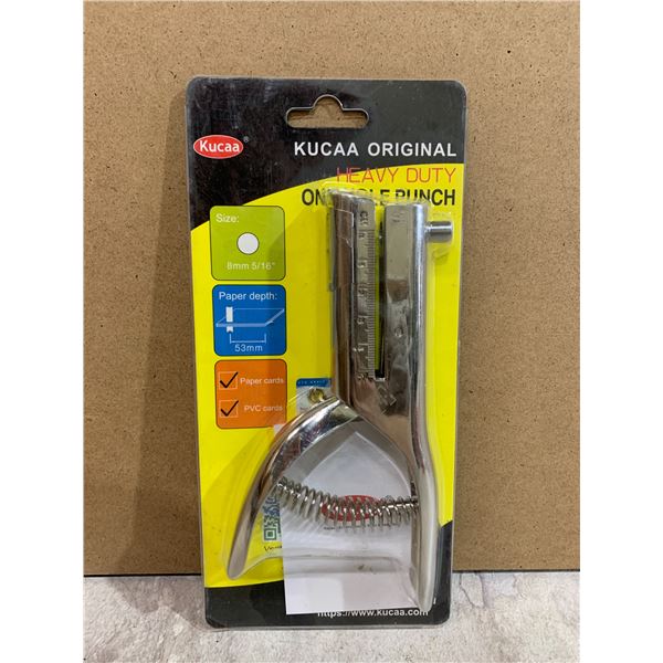 KUCAA Original Heavy Duty One Hole Punch