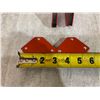 Image 5 : Lot of 4 Welding Magnet Squares