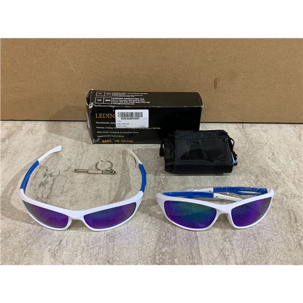 2 Pack Sports Sunglasses for Men and Women