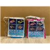 Image 1 : Lot of 2 Reclining Water Float Chair Blue And Pink