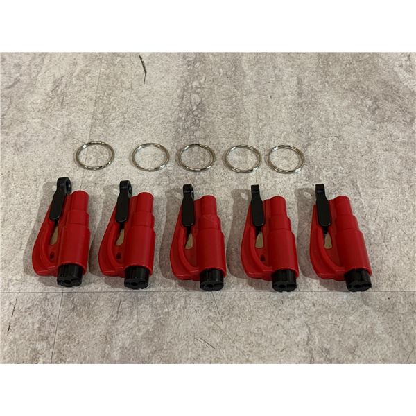 Mini Saftey Hammer Emergency Survival Tool 5 Pack