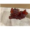 Image 9 : Lot of 2 Red Resin Fu Dogs