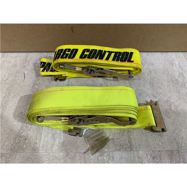 Lot of 2 Ratchet Straps Pacific Cargo