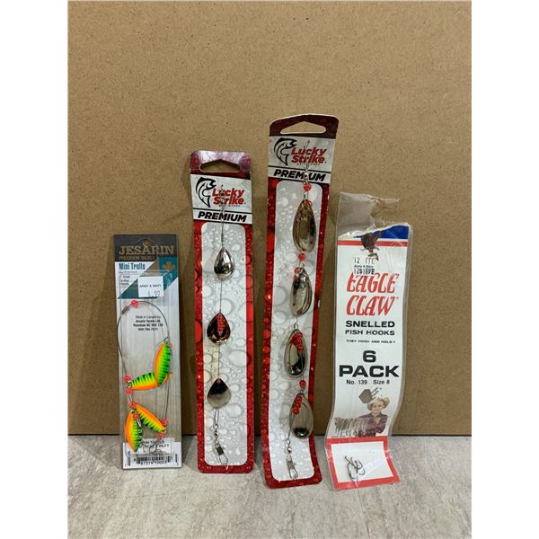4 Pcs Fishing Lot