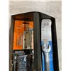 Image 4 : Red Metal Tool Box w/ Insert & Assorted Tools / Bits