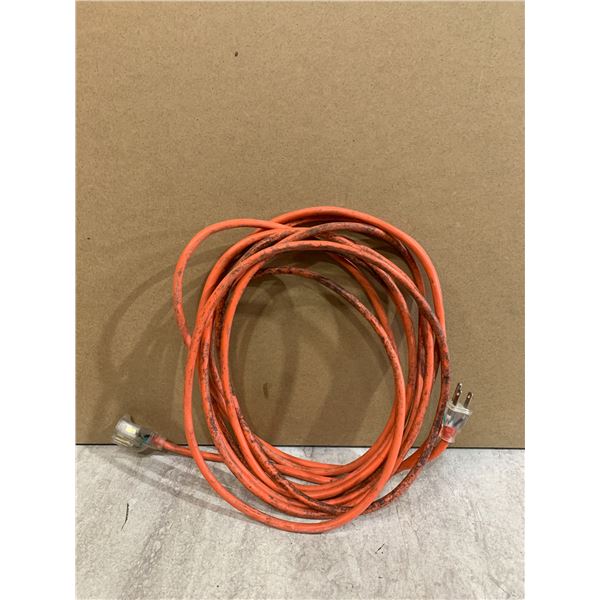 Orange 20Ft Extension Cord