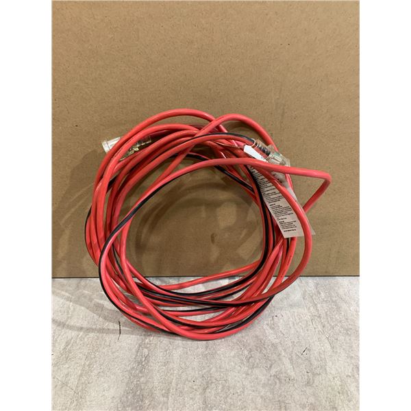 Red & Black 20Ft Extension Cord