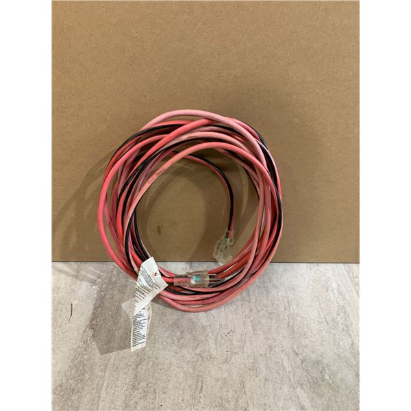 Red & Black 20Ft Extension Cord