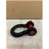 Image 4 : Red & Black Forged Steel Bow Shackle