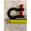 Image 6 : Red & Black Forged Steel Bow Shackle