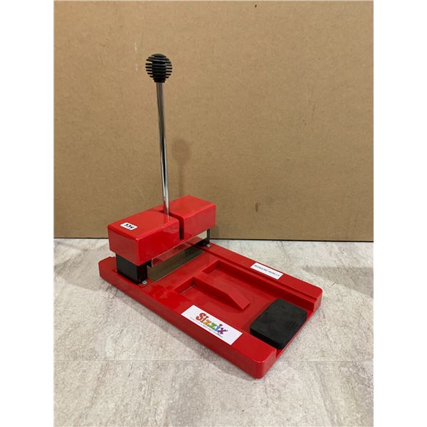 Sizzix Original Red Personal Die-Cutting Press Machine