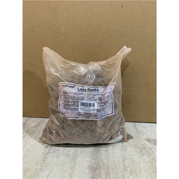 Mr. Fireglass Lava Rocks - Used for Fire Pits - 10LBS