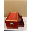 Image 10 : Red Three Drawer Tool Chest (Would be best for on top)