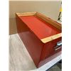 Image 12 : Red Three Drawer Tool Chest (Would be best for on top)