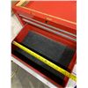 Image 5 : Red Three Drawer Tool Chest (Would be best for on top)