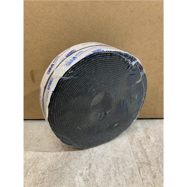 Roll of 3/4in x 20ft Black Hook & Loop Self Adhesive Tape