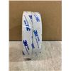 Image 2 : Roll of 3/4in x 20ft Black Hook & Loop Self Adhesive Tape